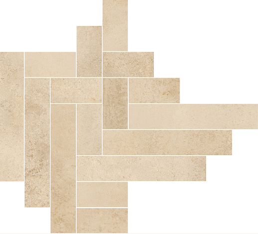 Brickyard Mosaico t16 Beige 40x40 - фото 1