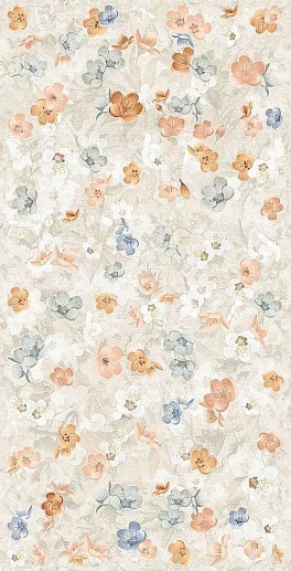 Homey Bloom White Nat Ret 60x120 - фото 1