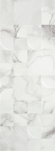 Allison Blanco Mosaic Brillo Rect. 33.3x90 - фото 1