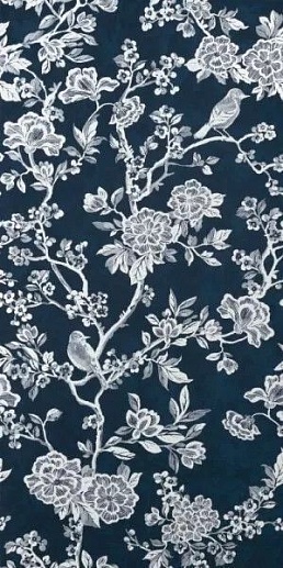Chromagic Floral Blue Ret 60x120 - фото 1