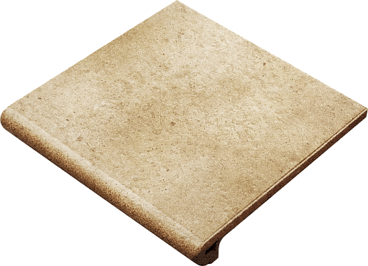 Orion Rounded Stair-tread Beige 33x33 - фото 1