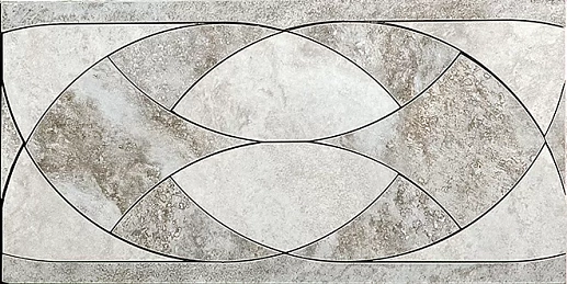ID34 Триумф наборный керамический бордюр 42*20.7 - фото 1
