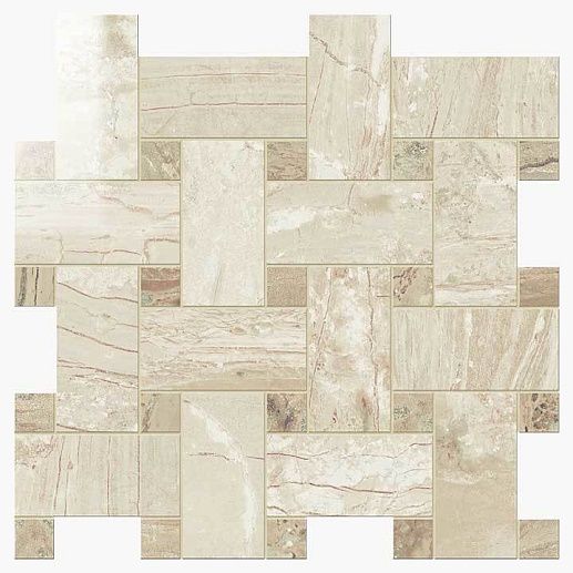 NovaBell Imperial Intreccio Crema Lapp. 30x30 - фото 1