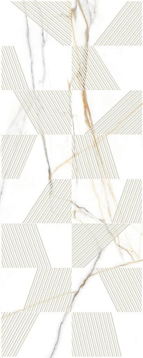 Champagne Mosaic Белый 20x50 - фото 1