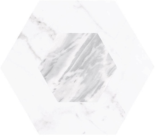 Bardiglio Hexagon Geo 17.5x20 - фото 1