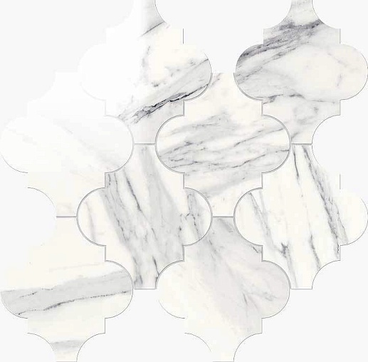 NovaBell Imperial Provenzale Calacatta Bianco Lapp. 30x32.4 - фото 1