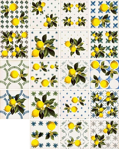 Vita Giardino Bianco Mix Luc 20x20 - фото 1