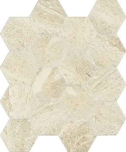 Sunlight Beige Mozaika Prasowana 22x25.5 - фото 1