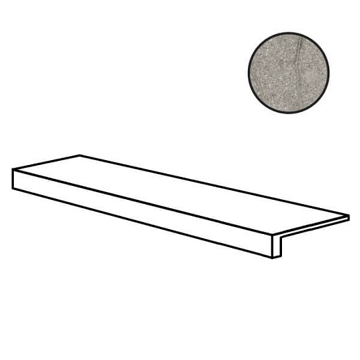 Memories Gtop Grey Soapstone Nat 32x120x4.5 - фото 1