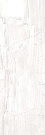 Brennero White Rett 25x75 - фото 1
