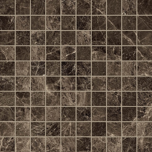 Tele di Marmo Mosaico 3x3 Frappuccino Pollock Lappato - фото 1