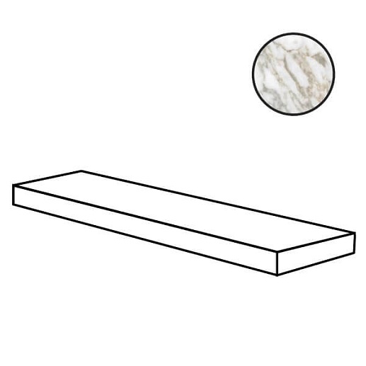 Memories Angd Bianco Vagli Lux 32x120x4.5 - фото 1
