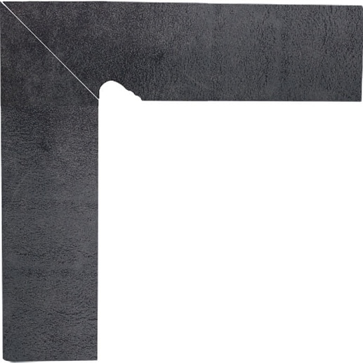 Bazalto Grafit Cokol Ciety Lewy 8.1x30 - фото 1