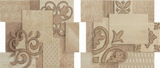 9520/9516 Comp.crema beige sin fin II 19.19x23.2 - фото 1
