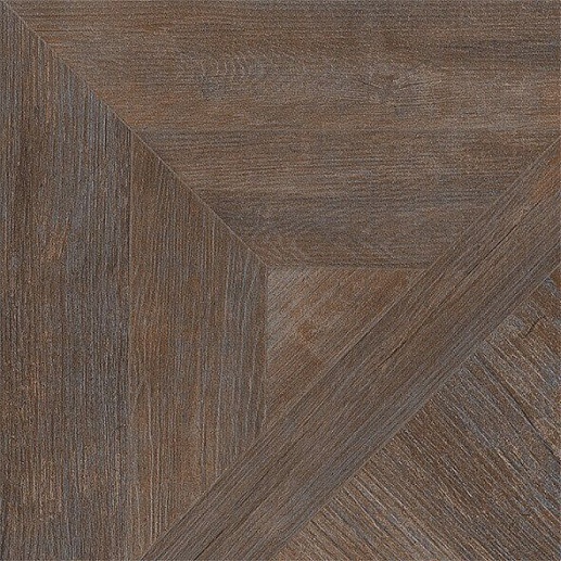 Rinascimento Intarsio Mogano Nat Rett 50x50 - фото 1