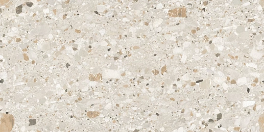 Terazzo Crema Carving 60x120 - фото 1