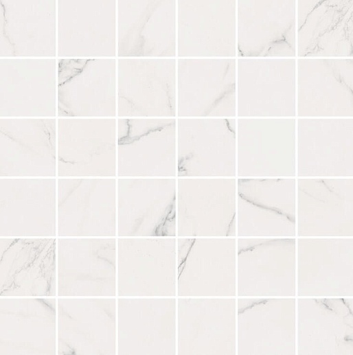 Sensi Mos. Quadr. Statuario White 30x30 - фото 1