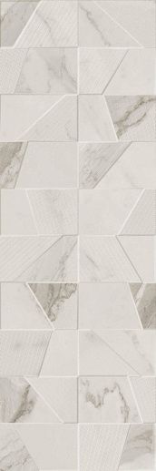 Calacatta Gold Bob Silver Glossy 30x90 - фото 1