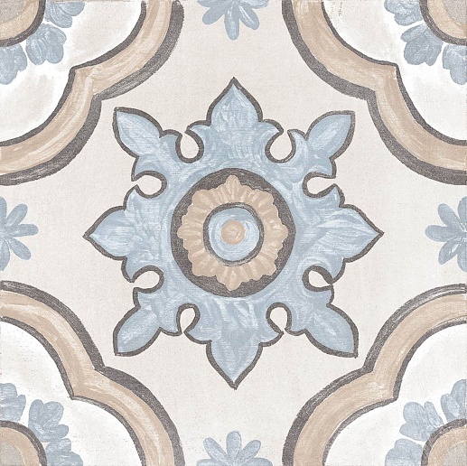 Adobe Decor Basma Ivory 20x20 - фото 1