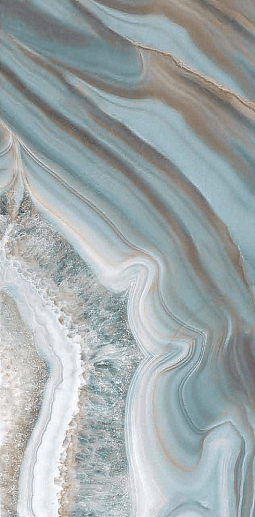 Persian Teal Onyx High Glossy 60x120 - фото 1