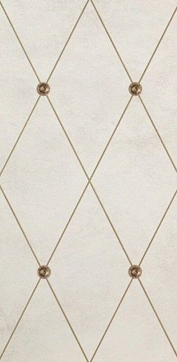 AD Maiora Rhombus Fregio Oro Beige 50x100 - фото 1