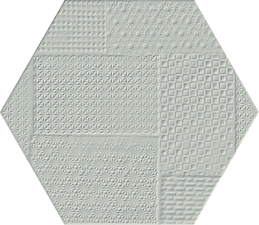 Sixty Esagona Timbro Salvia Silktech 18.2x21 - фото 1