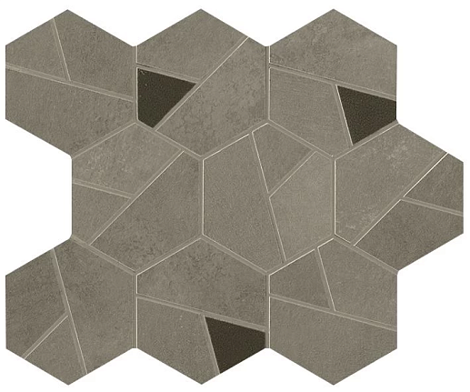 Boost Pro Taupe Mosaico Hex Coffee 25x28.5 - фото 1