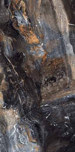 Ambassador Lawa Nero Polished 60x120 - фото 1