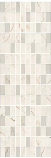 MM12142 Декор Театро беж светлый мозаичный 25*75 - фото 1