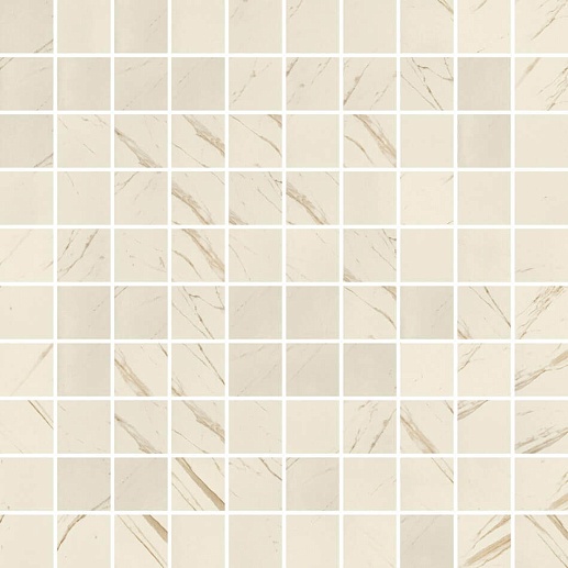 Marble Mosaico T100 Bianco Nat/Lap 29.1x29.1 - фото 1