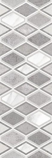 Arctic Серый Узор 20x60 - фото 1