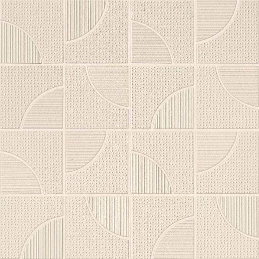 Aplomb Cream Mosaico Arch 32x32 - фото 1