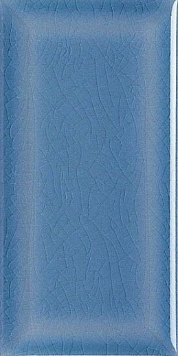 Modernista Biselado PB C/C Azul Oscuro 7.5x15 - фото 1