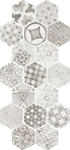 Hexatile Cement Garden Grey 17.5x20 - фото 1
