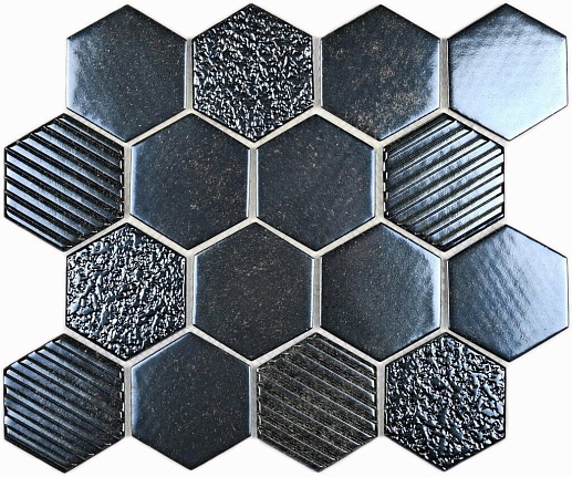 Mosaics Saba Iron 26.4x30.4 - фото 1