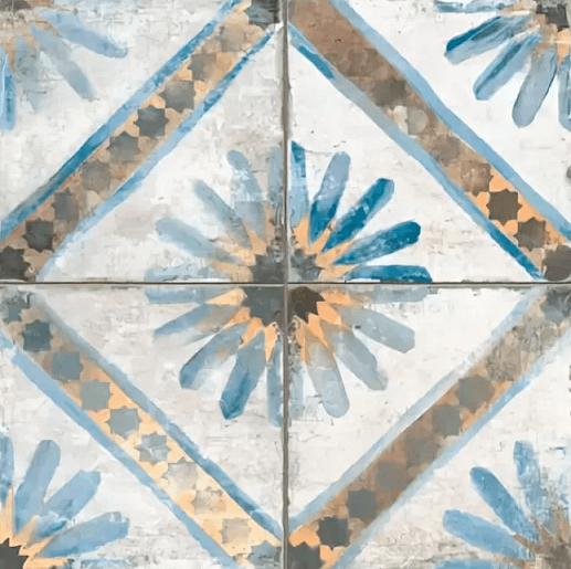 Francisco Segarra Marrakech Blue 45x45 - фото 1
