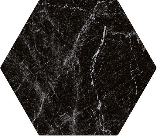 Click Ceramica Cosmo Hexa Black 20x24 - фото 1