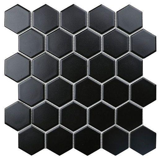Homework Hexagon small Black Matt (MT83000/IDL4810) 265x278x6 - фото 1