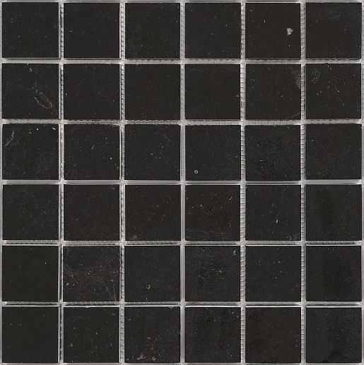 Pietrine 7 mm Nero Oriente Pol 48x48 - фото 1