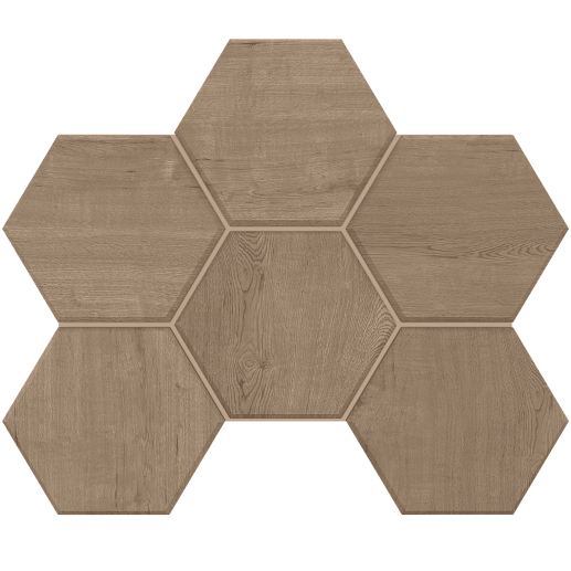 Classic Wood Rusty beige CW03 Hexagon 25x28.5 - фото 1