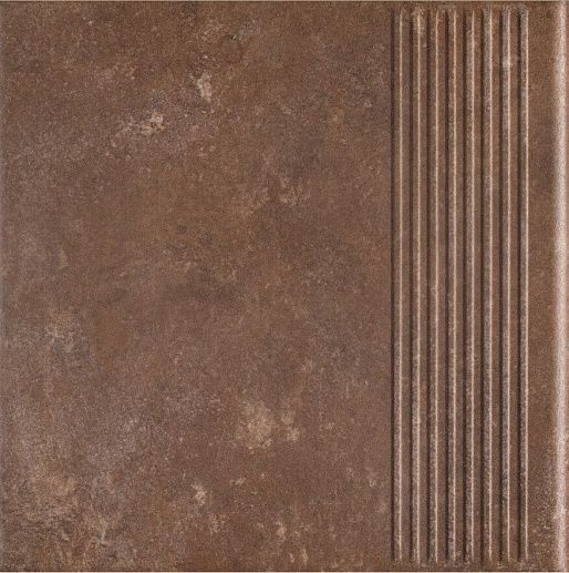 Ilario Brown Stopnica Prosta 30x30 - фото 1