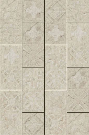 Torstone Bianco Decor 14.8x30 - фото 1