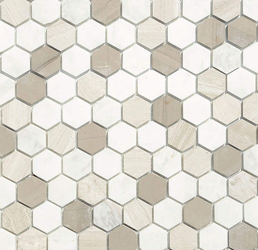 Pietrine Hexagonal Pietra Mix 3 Mat Hex 28.5x30.5 - фото 1