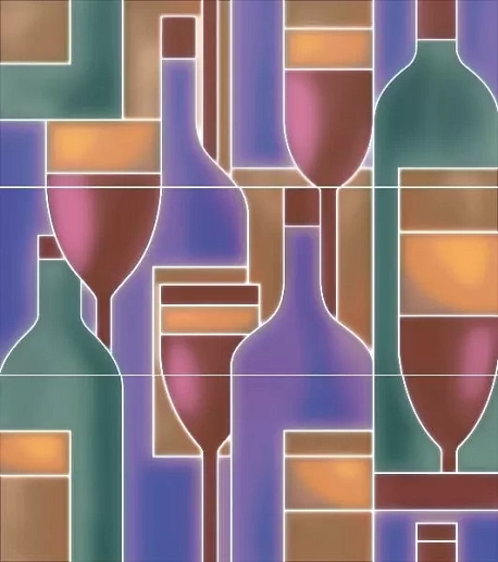 OS/A299/3x/15079 Карминьяно матовый 45x40x0.8 - фото 1