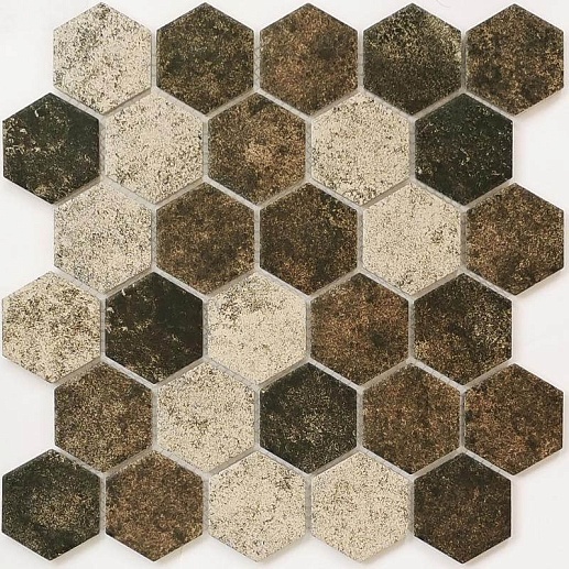 Mosaics Olmeto Brown 27.1x28.2 - фото 1