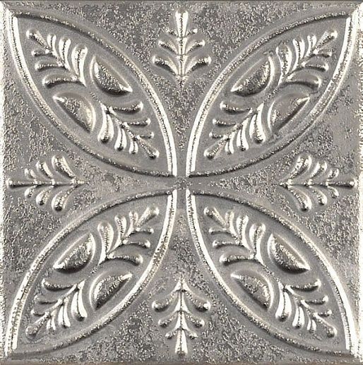 Aged Silver Ornato 20x20 - фото 1
