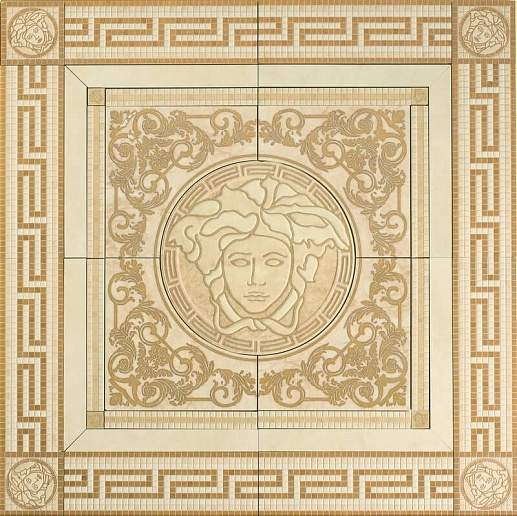 Vanitas Rosone Beige 120x120 - фото 1