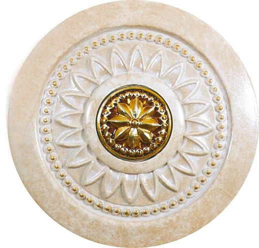 Coliseum Forum Ivory Inserto 16x16 - фото 1