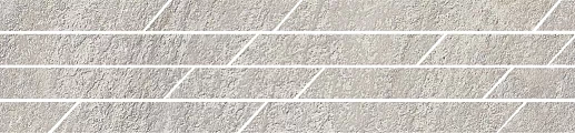 SG144/004T Бордюр Гренель серый мозаичный 46.8x9.8x0.9 - фото 1