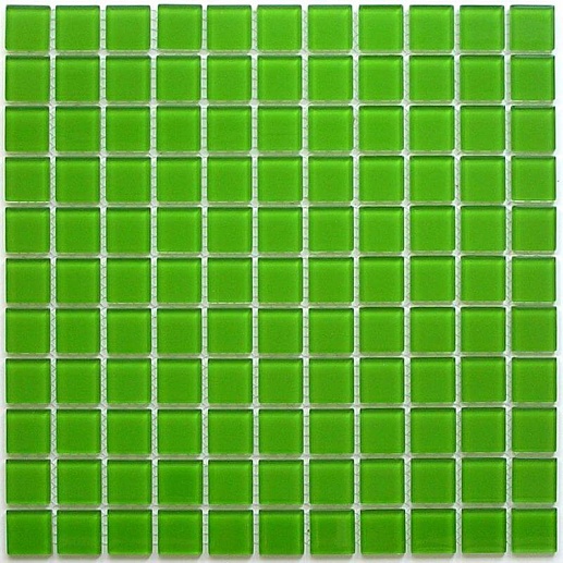 Mosaics Green Glass 30x30 - фото 1